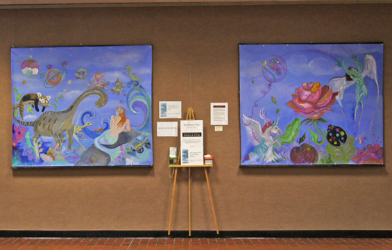 Sheila Fein Fantasy Pop Interactive Paintings